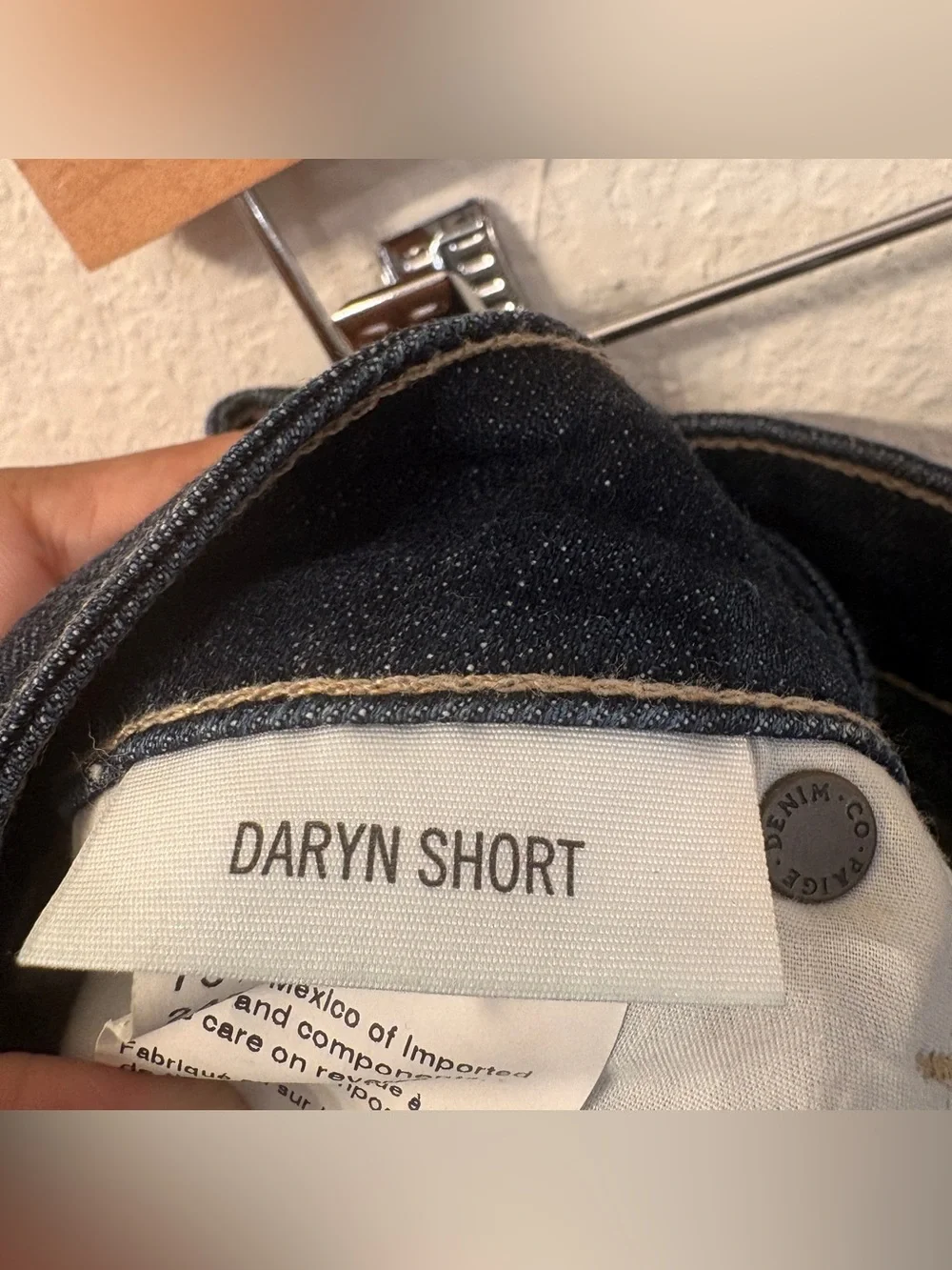 PAIGE Daryn Denim Shorts - Size 27